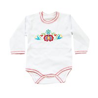 Detské body folklór kvietky červené DR-86 Detské body folklór kvietky červené DR-86